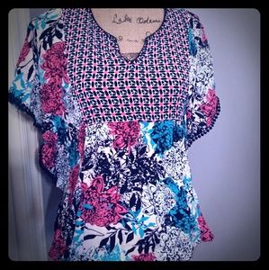 Est. 1946 batwing sleeve blouse